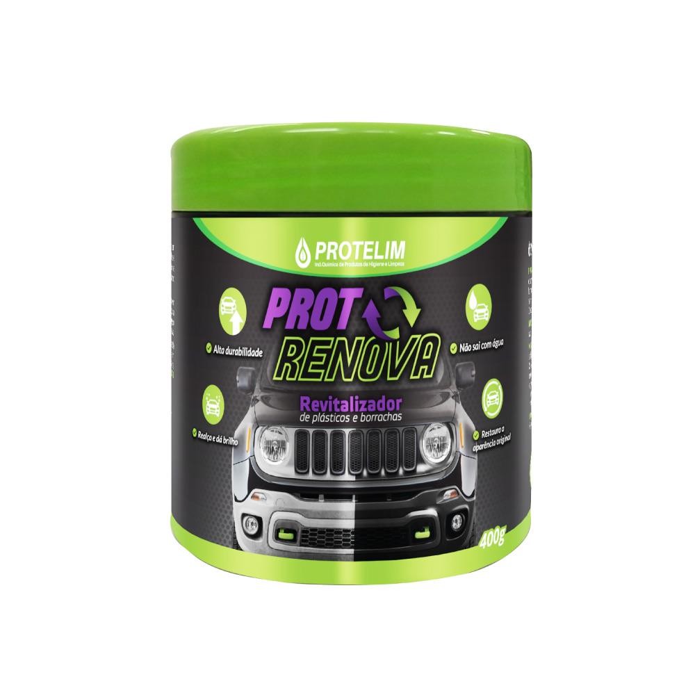Revitalizador de Plásticos e Borrachas Prot Renova 400g Protelim