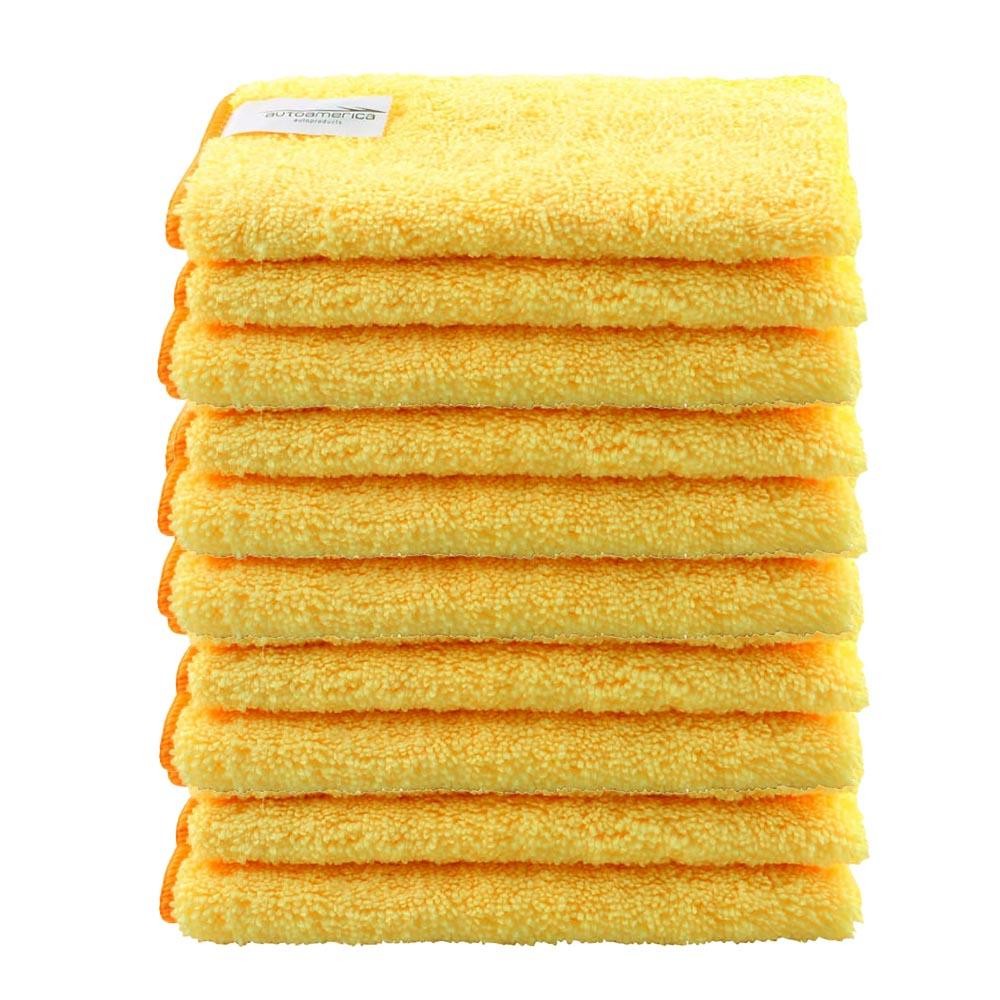 Kit 10 Flanelas de Microfibra Premium 40 x 60cm Autoamerica