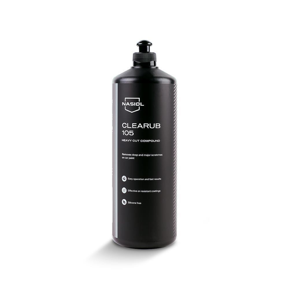 Composto Polidor Corte Pesado CleaRub 105 Heavy Cut Compound 500g Nasiol