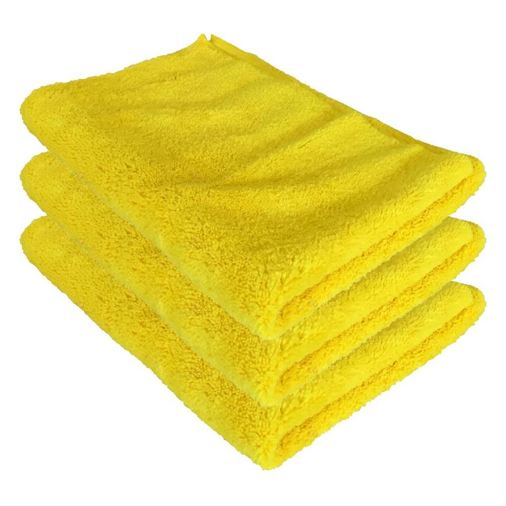 Kit 3 Flanelas de microfibra corte a laser 40x60cm Detailer