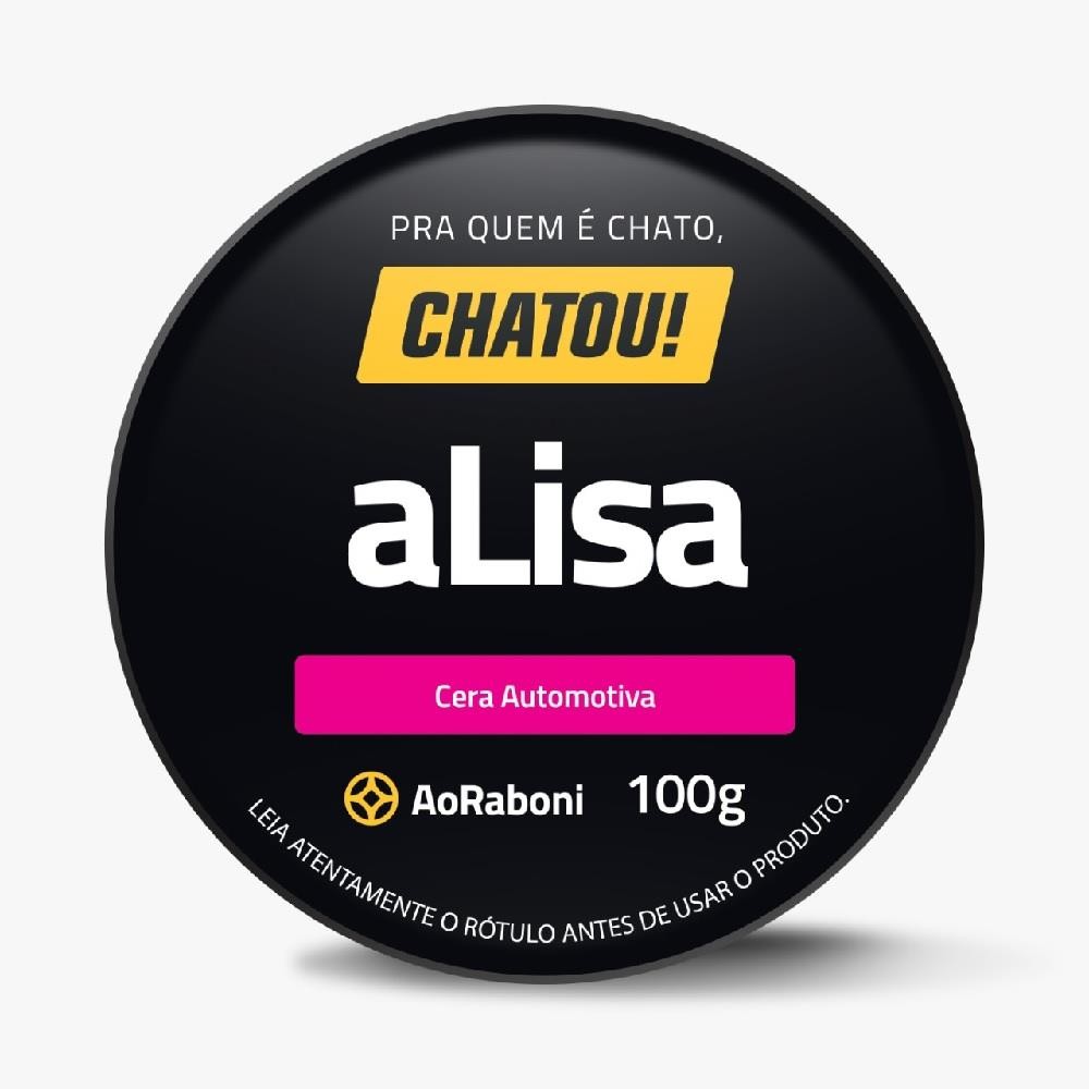 Cera Automotiva Alisa 100gr AoRaboni Chatou!