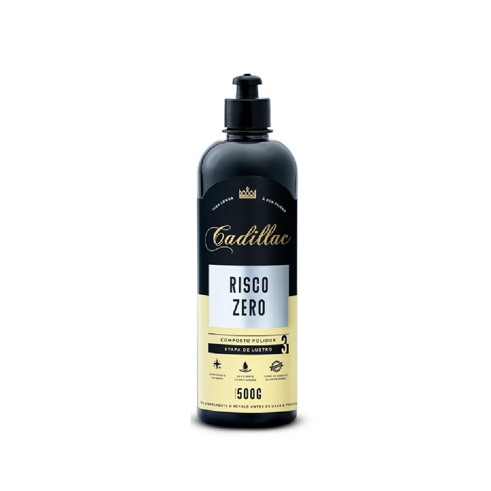Composto Polidor Risco Zero Etapa de Lustro 500g Cadillac