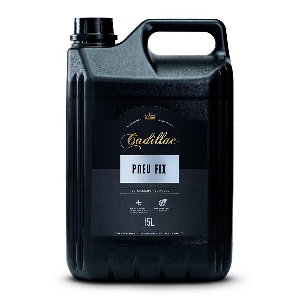 Revitalizador de Pneus Pretinho Pneu Fix 5 litros Cadillac