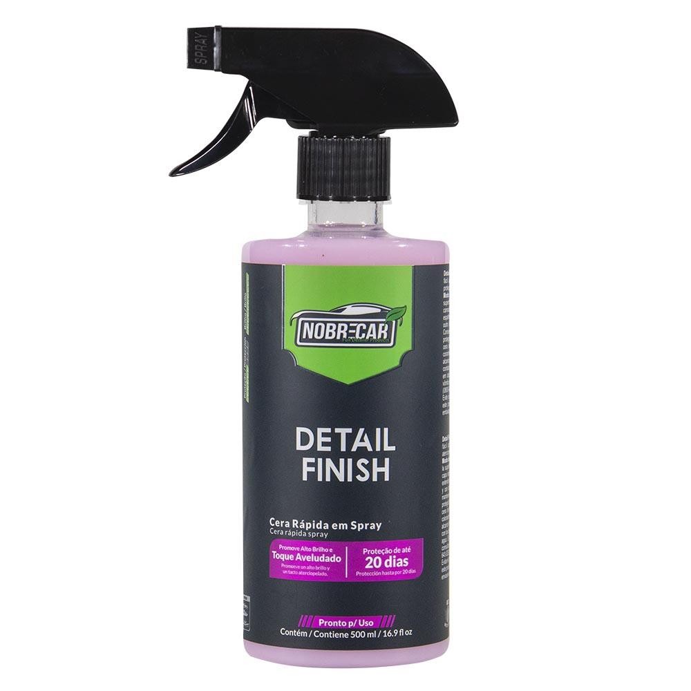 Cera Liquida Limpadora Detail Finish 500ml Nobrecar