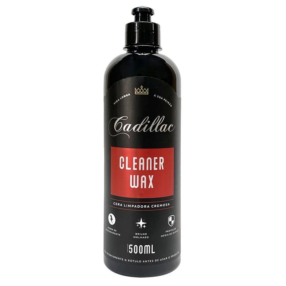 Cera Limpadora Cremosa Carnaúba Cleaner Wax 500ml Cadillac