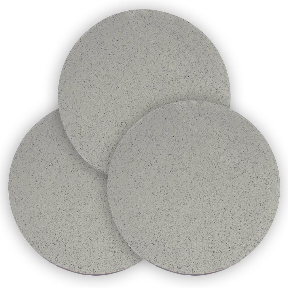 Kit 3 Discos abrasivos Lixa Hookit Trizact 6" (152mm) 3000 3M
