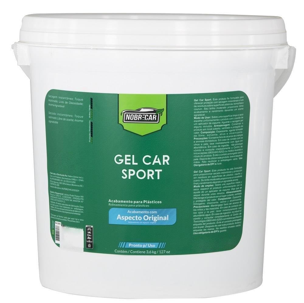 Acabamento para plásticos Gel Car Sport 3,6 Kg Nobrecar