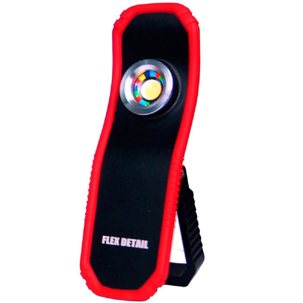 Lanterna de Inspeção Recarregável Lâmpada em Led 5w Flex Detail Kers Yes Tools