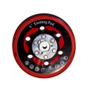 Suporte Ventilado para politriz Roto Orbital Livre 6" Kers