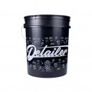 Balde Preto para lavagem 19 Litros Mandala Detailer