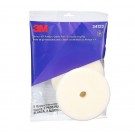 Kit 2 Boinas de Espuma Corte Roto Orbital Branca 5 Pol 3M