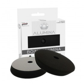 Boina de Espuma Preta Lustro Alumina 5 polegadas Easytech