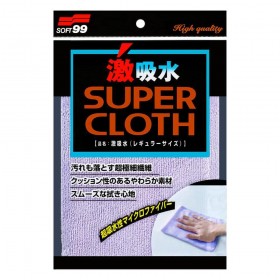 Toalha De Microfibra Super Cloth Alta Absorção 30x50cm Soft99