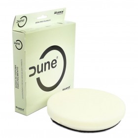 Boina de Espuma Branca Macia Refino e Lustro Dune 5 polegadas Alcance Profissional