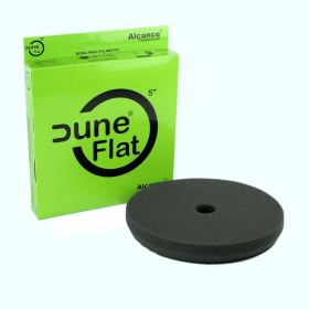 Boina de Espuma Preta Super Macia Lustro Dune Flat 5 polegadas Alcance Profissional