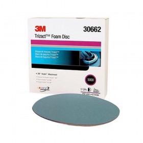 Disco abrasivo Lixa Hookit Trizact 6" (152mm) 5000 30662 1 Un 3M Brasil