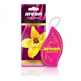 Aromatizante Automotivo Folha Vanilla Bubble Mon Areon