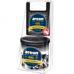 Aromatizante Automotivo Gel Black Crystal 80g Areon