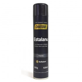 Pretinho Alto Brilho Estalanu Spray 500ml AoRaboni Chatou!