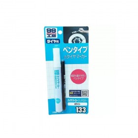 Caneta Para Letras De Pneus Tire Marker White 8ml Soft99