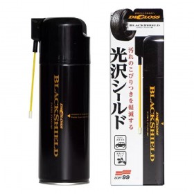 Protetor e Revitalizador para Plástico e Borracha Digloss Black Shield 420ml Soft99