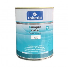 Tinta texturizada Bumper Color Cinza 1kg Roberlo