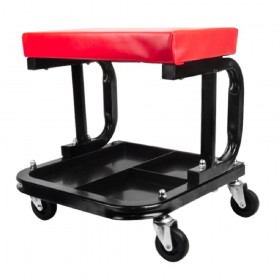 Banqueta Quadrada com Bandeja de ferramentas Kers