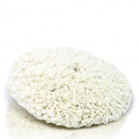 Boina De lã Branca Dupla Face Fio para disco Semi-Rígido 8 Polegadas Lincoln