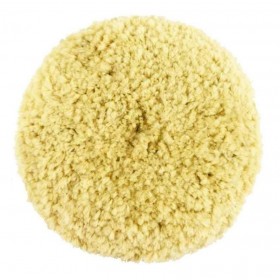 Boina Dupla Face Amarela Super Macia 8" Buff and Shine