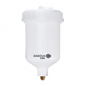 Caneca De Gravidade Para Pistola 3300 GTO 650ml Sagola