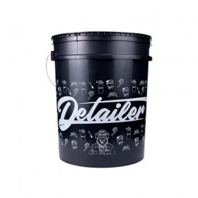Balde Preto para lavagem 19 Litros Mandala Detailer