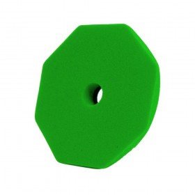 Boina de Espuma Octagonal Verde Lustro 5 Polegadas Detailer