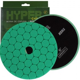 Boina de Espuma Verde Agressiva Corte Hyper 6 polegadas Kers