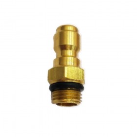 Adaptador Pino com Oring e rosca macho 1/4 LAV33 Lubefer