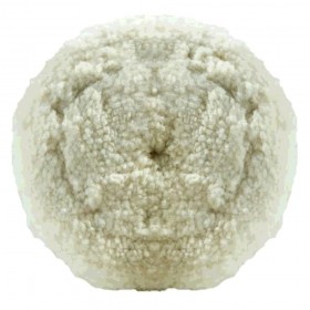 Boina Dupla Face Branca Normal 8 polegadas Buff and Shine