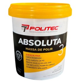 Massa de Polir Automotiva Absoluta 3 900g Politec