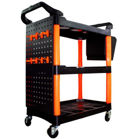 Carrinho Organizador para Detalhamento 130kg Hard Work Kers