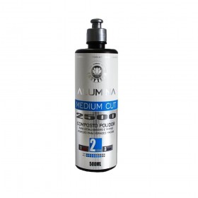Composto polidor refino ALUMINA Medium Cut 2500 500ml EasyTech