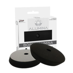Boina de Espuma Preta Lustro Alumina 5 polegadas Easytech