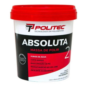 Massa de Polir Absoluta 2 3,6 kg Politec