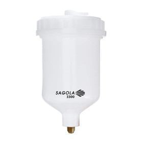 Caneca De Gravidade Para Pistola 3300 GTO 650ml Sagola
