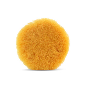 Boina de Lã Laranja para Polimento Corte Pesado 150mm 6 Polegadas Nasiol