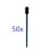 Kit 50 mini stick Medio para Detalhamento Vonixx