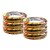 Kit 6 Fitas Crepe Automotiva amarela A128RA 18mm x 40m Adere